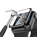 Pikkukuva 9 / 11: (2-pack) Apple Watch Series 7/8 41/45mm Skärmskydd 3D Transparent 41mm