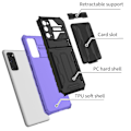 Miniatyrbild 8 av 11: Stilrent Wallet Case för Samsung Galaxy S20 FE Lila