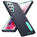 Miniatyrbild 2 av 11: Galaxy S24 Ultra Armor Duty Kickstand Skal  Maximal Funktion och Skydd Lila