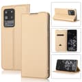 Samsung Galaxy S20 Ultra - Plånboksfodral Guld