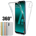 Pikkukuva 1 / 11: Heltäckande Skydd | Samsung A50 | 360° TPU Silikonfodral Guld