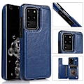 Miniatyrbillede 7 af 11: Samsung Galaxy S20 Ultra - Robust Skal med Kortfack Brun