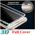 Pikkukuva 1 / 4: iPhone 7 (3-PACK) Skärmskydd 3D från PILKING Guld