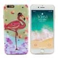 Pink Flamingo - Retroskal av Silikon för iPhone 6/6S