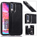 Miniatyrbillede 2 af 11: Stilrent Smart Skal med Kortfack - Samsung Galaxy A50 Brun
