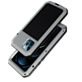 Miniatyrbilde 6 av 11: iPhone 14 Pro Max - Støtsikkert Heavy Duty Aluminium Deksel Svart