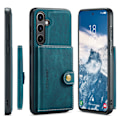 Miniatyrbilde 1 av 11: Samsung Galaxy S25 - Funktionellt skal med magnetisk korthållare Grön