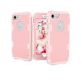 Miniatyrbilde 2 av 11: Smart Flerlagers-Skal till iPhone 7 Rosa/Svart
