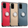 Pikkukuva 10 / 11: Samsung Galaxy S20 Plus - Praktiskt Floveme Skal med Ringh�llare Blå