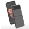 Miniatyrbild 6 av 6: Samsung Galaxy Z Flip 3 - Stilsäkert Skyddande FLOVEME SKAL Genomskinlig