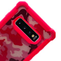 Miniatyrbillede 4 af 11: Samsung Galaxy S10e - Effektfullt EXXO Skyddsfodral Hörnskydd Kamouflage Rosa