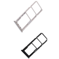 Miniatyrbilde 2 av 10: Samsung Galaxy A70 Reservdel Dubbla SIM-kortshållare Silver