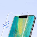 Miniatyrbilde 9 av 9: HuTech EXXO-Skärmskydd i 3D-utförande till Huawei Mate 20 pro Transparent/Genomskinlig