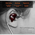 Miniatyrbild 10 av 10: FONGE MXJ In-ear Hörlurar med Mic In-lineControl (Earphone) Blå
