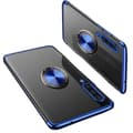 Samsung Galaxy A70 - Skyddande Skal med Ringhållare FLOVEME Blå
