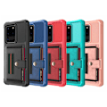 Miniatyrbillede 6 af 11: Samsung Galaxy S20 Ultra - Skyddande Skal med Kortfack Svart Svart