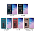 Miniatyrbillede 10 af 11: Samsung Galaxy S10 - Robust Skal med Korthållare Svart