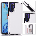 Miniatyrbillede 1 af 11: Elegant Smart Skal med Korthållare - Huawei P30 Pro Vit