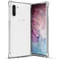 Samsung Galaxy Note 10 - Robust Skyddsskal i Silikon Transparent/Genomskinlig