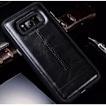 Miniatyrbillede 3 af 7: Samsung Galaxy S8+ - NKOBEE Stilrent Läderskal (ORIGINAL) Brun