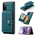 Miniatyrbillede 2 af 11: Samsung Galaxy S20 - Effektfullt Skyddande Skal med Kortfack Brun