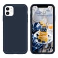 iPhone 12 - Skyddande Stilrent FLOVEME Skal Mörkblå
