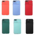 Pikkukuva 2 / 11: iPhone 6 Plus / 6S Plus - Skyddande Skal med Kamera Skydd Svart