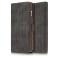 Pikkukuva 1 / 11: Elegant Retro-Fodral fr�n LEMAN till iPhone 6/6S Plus Gråsvart