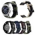 Pikkukuva 11 / 11: Joustavat Nylonrannekkeet - Samsung Galaxy Watch S3 Frontier Grön 20mm