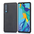 Miniatyrbillede 1 af 11: Robust beskyttelsescover (Diaobaolee) PU-LÆDER - Huawei P30 Svart