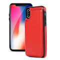 Miniatyrbillede 1 af 11: iPhone XS Max - Elegant Pungetui Röd