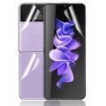 Miniatyrbilde 7 av 11: 3-PAK Samsung Galaxy Z Flip 3 -Skjermbeskyttelse Hydrogel (Foran og bak) Transparent