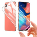 Miniatyrbilde 5 av 8: Stilrent Skyddsskal i Silikon Floveme - Samsung Galaxy A20E Transparent/Genomskinlig