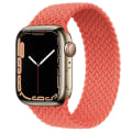 Miniatyrbilde 11 av 11: Slitsterkt og elastisk Apple Watch-reim 38mm/40mm/41mm Svart/Vit L