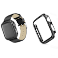Miniatyrbillede 5 af 10: Stilrent Skyddsskal Karbonfiber - iWatch 1/2/3 Svart 42mm