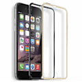 Miniatyrbild 1 av 5: ProGuard 2-PACK Original-Skärmskydd Alu-Edition iPhone 6/6S Plus Svart