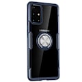 Pikkukuva 3 / 11: Samsung Galaxy A51 - Stilsäkert Leman Skal med Ringhållare Blå
