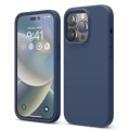Miniatyrbilde 1 av 11: iPhone 14 Pro - Minimalistiskt Skyddsskal Marinblå