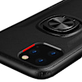 Miniatyrbillede 8 af 11: iPhone 11 - Robust Skyddande Skal med Ringhållare Mörkblå