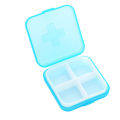 Miniatyrbilde 7 av 11: Dosett Medicinask Tablettask med 4 fack Rosa