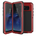 Miniatyrbillede 1 af 11: Samsung Galaxy S8 - Heavy Duty Skyddande skal Röd