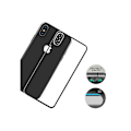 Miniatyrbillede 4 af 11: iPhone X/XS - Skärmskydd i Aluminium (HuTech) Fram&Back Roséguld