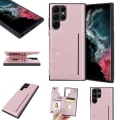 Pikkukuva 1 / 11: Samsung Galaxy S23 Ultra - Stilrent Hanman Skal med Kortfack Roséguld