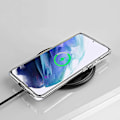 Miniatyrbillede 7 af 11: Samsung Galaxy S24 FE - Stötdämpande silikonskal Transparent