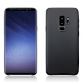 Pikkukuva 4 / 11: Samsung Galaxy S9+ - Mattbehandlat Skal i Silikon Vit