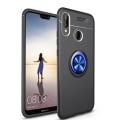 Miniatyrbilde 1 av 11: Huawei P20 Lite - ShockProof Skale med Ringhållare (EPIC) Svart/Blå