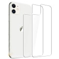 Miniatyrbillede 7 af 11: Baksida Skärmskydd iPhone 11 3-PACK 9H Screen-Fit HD-Clear Transparent/Genomskinlig