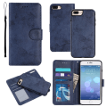 Miniatyrbillede 9 af 10: iPhone 8 Plus - Etui med Smartfunktion (LEMAN) Ljusblå