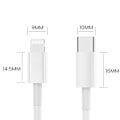 Miniatyrbilde 7 av 9: Effektiv Snabbladdare iPhone Type-C Lightning (20W) Vit