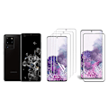 Miniatyrbillede 8 af 11: Galaxy S20 Ultra 3-PACK Skärmskydd 9H 0,2mm Nano-Soft HD-Clear Svart